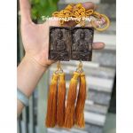 KHÁNH TREO QUAN ÂM HAI 2 MẶT TRẦM HƯƠNG SÁNH CHÌM