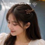 KẸP TÓC TRẦM HƯƠNG THƠM DỊU NHẸ, PHONG CÁCH CỔ ĐIỂN, NHẸ NHÀNG