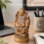 TƯỢNG THẦN TÀI TRẦM HƯƠNG PHONG THỦY CHIÊU TÀI LỘC