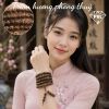 VÒNG TAY KHẮC KINH OMMANI PADME HUM 108 HẠT CẦU AN - anh 1