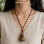 DÂY ĐEO CỔ HỒ LÔ TRẦM HƯƠNG TỰ NHIÊN 3,5CM