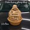 TƯỢNG DI LẶC PHÁT TÀI PHÁT LỘC TRẦM HƯƠNG PHONG THỦY - ĐỂ BÀN, Ô TÔ - anh 1