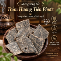 MIẾNG TRẦM HƯƠNG XÔNG ĐỐT TIÊN PHƯỚC