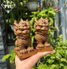 Tượng Song Lân Phú Quý 5D - anh 3