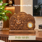 TRANH ĐỒNG HỒ DI LẶC TÀI LỘC TRẦM HƯƠNG VIỆT NAM