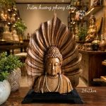 TRANH PHẬT BỒ ĐỀ TÂM TRẦM HƯƠNG VN